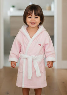 ACCAPPATOIO NEONATO CON CAPPUCCIO 