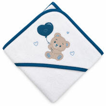 ACCAPPATOIO NEONATO TRIANGOLO SPUGNA IDROFILA 75X75 CM 