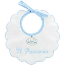BAVETTA IN COTONE 100% PIQUET CONFEZIONE SINGOLA 