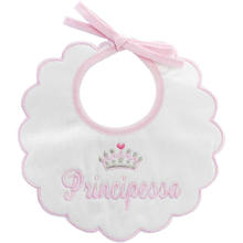 BAVETTA IN COTONE 100% PIQUET CONFEZIONE SINGOLA 