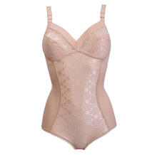 BODY DONNA CLASSICO CON RICAMO COPPA B 