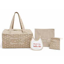 BORSONE CON FASCIATOIO INTERNO PLASTIFICATO E LAVETTA 