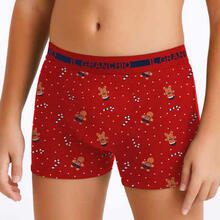 BOXER RAGAZZO COTONE ELASTICIZZATO NATALE 