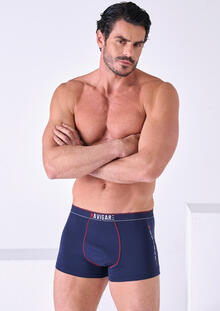 BOXER UOMO ELASTICIZZATO ELASTICO ESTERNO 