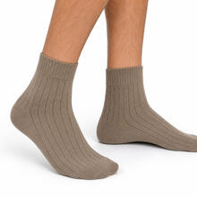 CALZA CORTA UOMO CASHMERE SUPER CALDO 