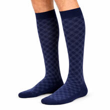 CALZA UOMO LUNGA CALDO COTONE FANTASIA 