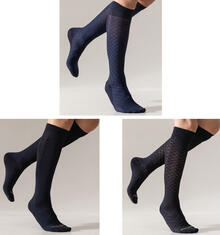 CALZA UOMO LUNGA IN FRESCA VISCOSA 