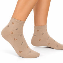 CALZINO DONNA CORTO CALDO COTONE MODA 