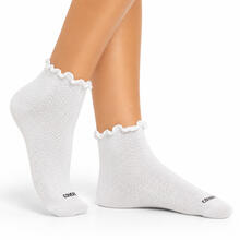 CALZINO DONNA CORTO SMOLLATO COTONE MERCERIZZATO 