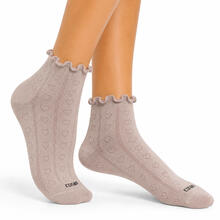 CALZINO DONNA CORTO SMOLLATO COTONE MERCERIZZATO 