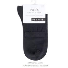 CALZINO DONNA FILO SCOZIA CON BORDINO 