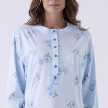 CAMICIA DA NOTTE DONNA MANICA LUNGA 