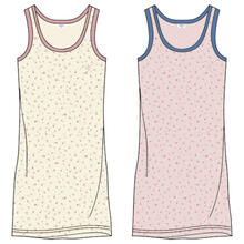 CAMICIA DA NOTTE DONNA SPALLA LARGA 