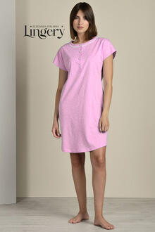 CAMICIA DA NOTTE MEZZA MANICA JERSEY 
