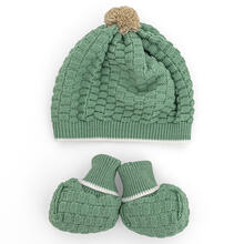 CAPPELLO E SCARPETTA INVERNALE PRIMA NASCITA 