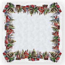 CENTROTAVOLA NATALIZIO COTONE CM 93X93 