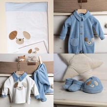 COMPLETINO 2 PEZZI NEONATO CINIGLIA 