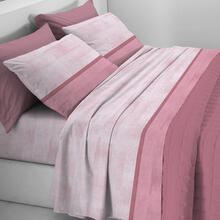 COMPLETO LETTO 2 PIAZZAE MAXI FLANELLA SOPRA CM 270X300 