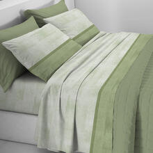 COMPLETO LETTO 2 PIAZZAE MAXI FLANELLA SOPRA CM 270X300 