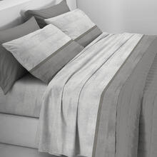 COMPLETO LETTO 2 PIAZZAE MAXI FLANELLA SOPRA CM 270X300 