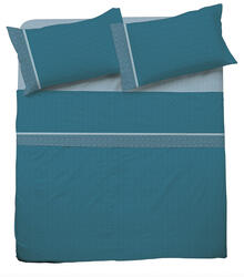 COMPLETO LETTO 2 PIAZZE COTONE 