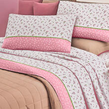 COMPLETO LETTO 2 PIAZZE COTONE CM 270X290 
