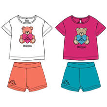 COMPLETO NEONATA MANICA CORTA E PANTALONCINO 