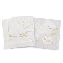 COMPOSE' CULLA NEONATO PIQUET 4 PEZZI 