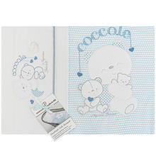COMPOSE' CULLA RICAMATO 5 PZ 