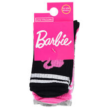 CONFEZIONE 3 CALZINI COTONE BARBIE 