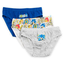 CONFEZIONE 3 PAIA SLIP BIMBO COTONE SONIC 