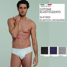 CONFEZIONE 3 PAIA SLIP UOMO COTONE ELASTICIZZATO 