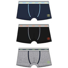 CONFEZIONE 3 PEZZI BOXER UOMO ELASTICO ESTERNO 