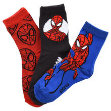CONFEZIONE 3 PEZZI CALZINO SPIDERMAN 