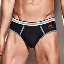 CONFEZIONE 3 PEZZI SLIP UOMO ELASTICO ESTERNO 