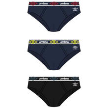 CONFEZIONE 3 PEZZI SLIP UOMO ELASTICO ESTERNO 