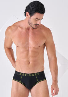 CONFEZIONE 3PZ SLIP UOMO COTONE ELASTICIZZATO 