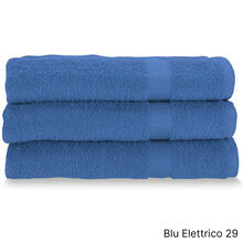 CONFEZIONE ASCIUGAMANO 3 PZ 60X100 cm  SPUGNA 430 gr/mq 