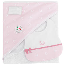 CONFEZIONE REGALO ACCAPPATOIO + BAVETTA 
