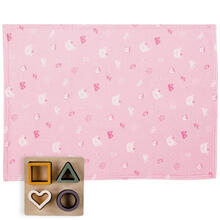 COPERTA CULLA CORAL CON GIOCHO MISURA 70 X 100 CM 