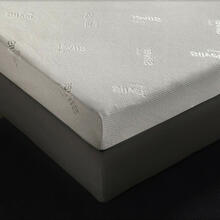 COPRIMATERASSO 2 PIAZZE ELASTICIZZATO CON IONI ARGENTO 