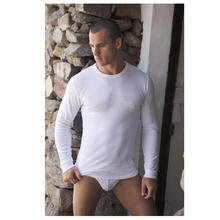 MAGLIA UOMO MANICA LUNGA COTONE INTERLOCK 