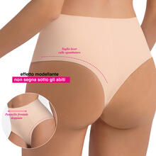 GUAINA MICROFIBRA SENZA GAMBA CON TAGLIO BRASILIANA 