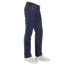 JEANS UOMO 11 ONCE, SCURO VITA REGOLARE, GAMBA COMODA 