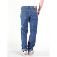 JEANS UOMO 11 ONCE, SCURO VITA REGOLARE, GAMBA COMODA 
