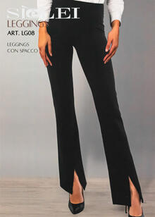 LEGGINGS CON SPACCO IN CAVIGLIA 