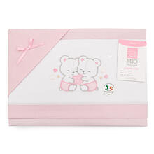 LENZUOLINO CULLA 3 PZ SOPRA+ SOTTO+FEDERA 100% COTONE 