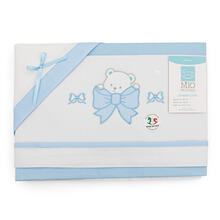 LENZUOLINO CULLA 3 PZ SOPRA+ SOTTO+FEDERA 100% COTONE 