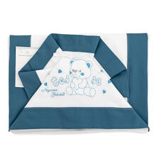 LENZUOLO 3 PZ LETTINO RICAMATO 