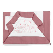 LENZUOLO 3 PZ LETTINO RICAMATO 